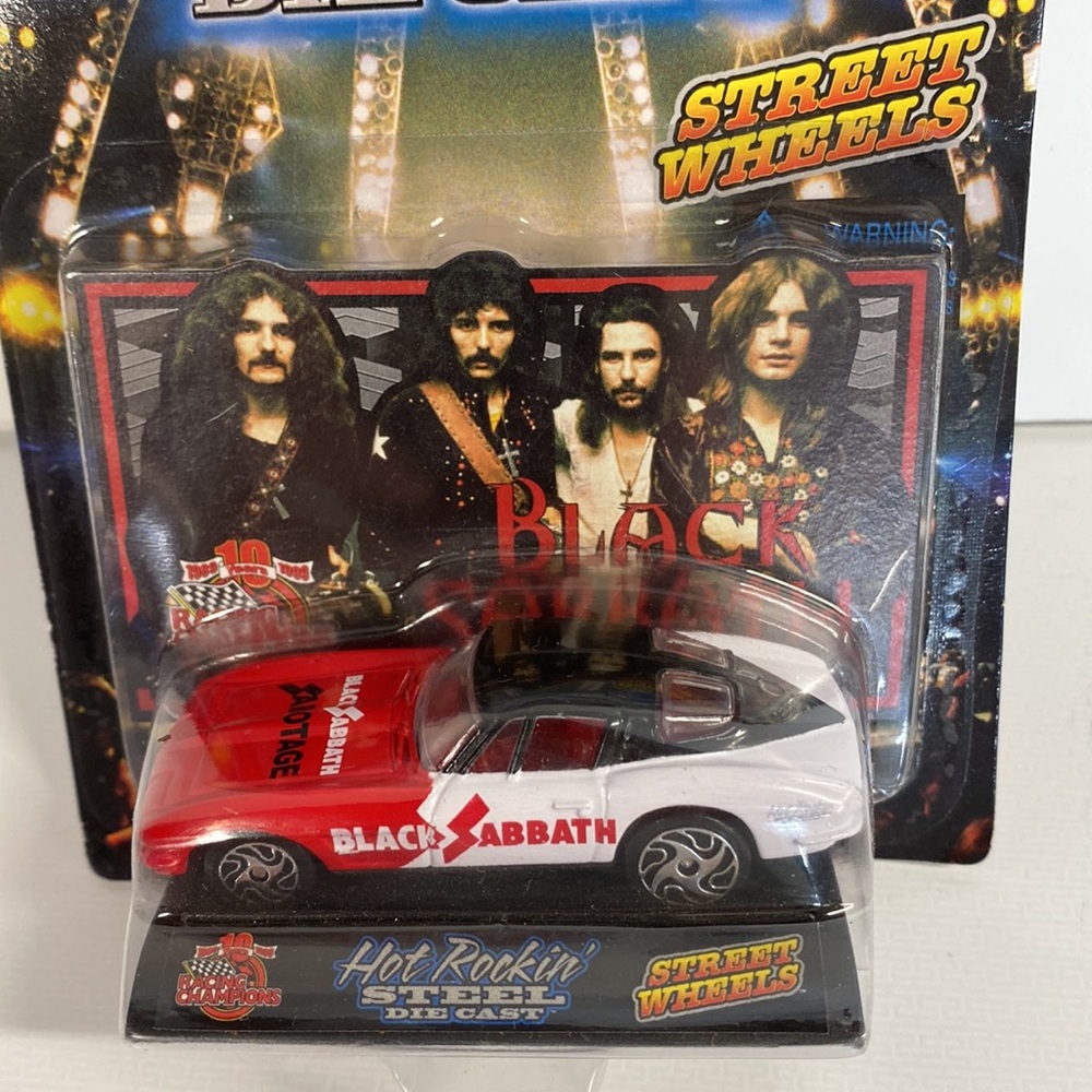 BLACK SABBATH Hot Rockin’ Steel Die Cast Street Wheels Signatures Superstars